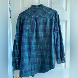 A New Day XXL flannel beautiful green and blue